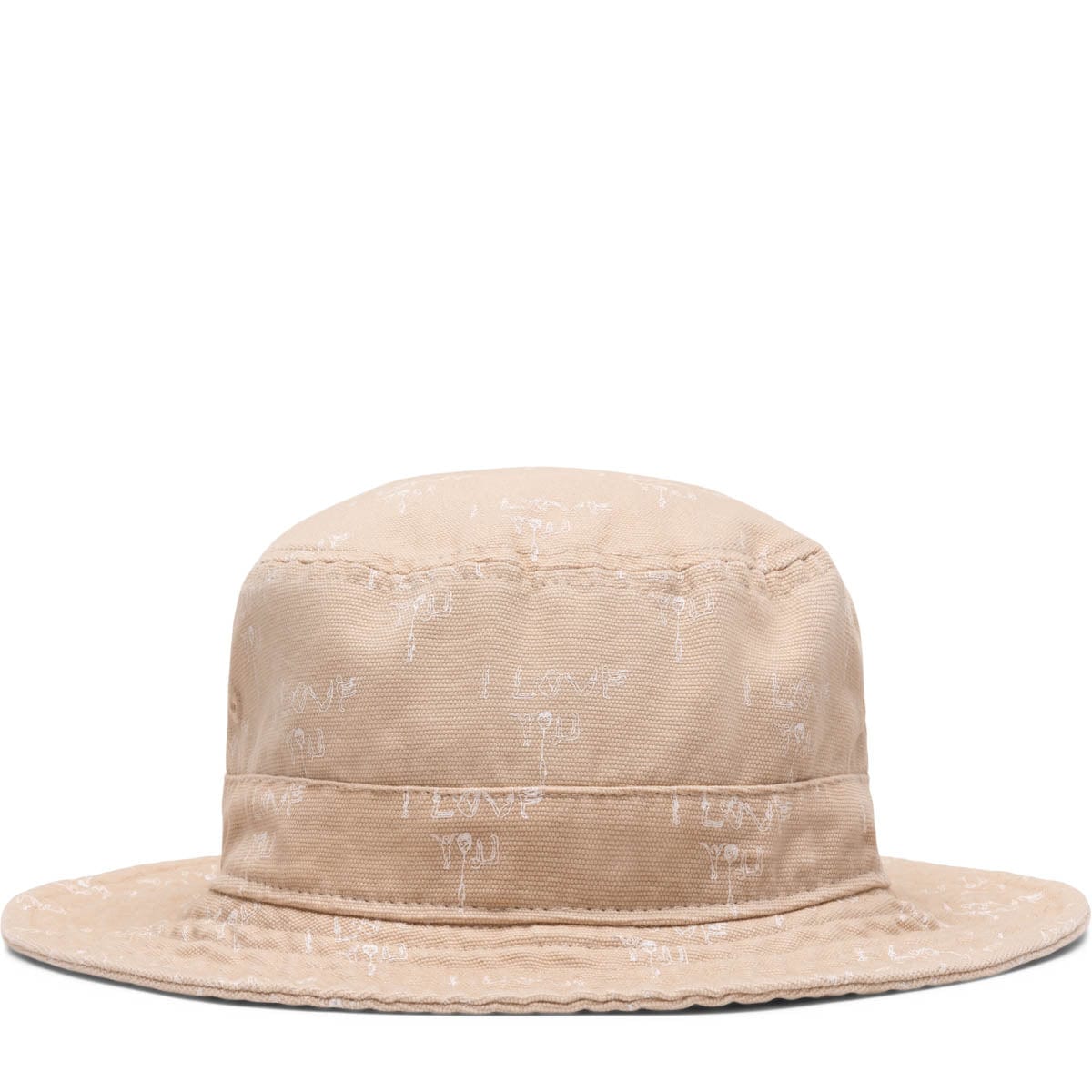 Fucking Awesome Headwear KHAKI / O/S I LOVE YOU TWILL BUCKET HAT