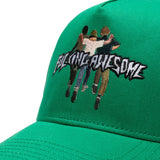 Fucking Awesome Headwear GREEN / O/S KIDS ARE ALRIGHT SNAPBACK