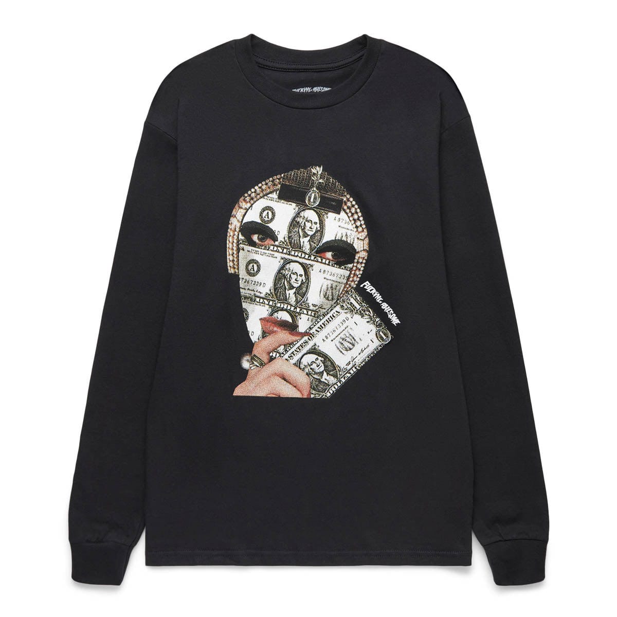 Fucking Awesome T-Shirts MONEY FACE LONGSLEEVE TEE