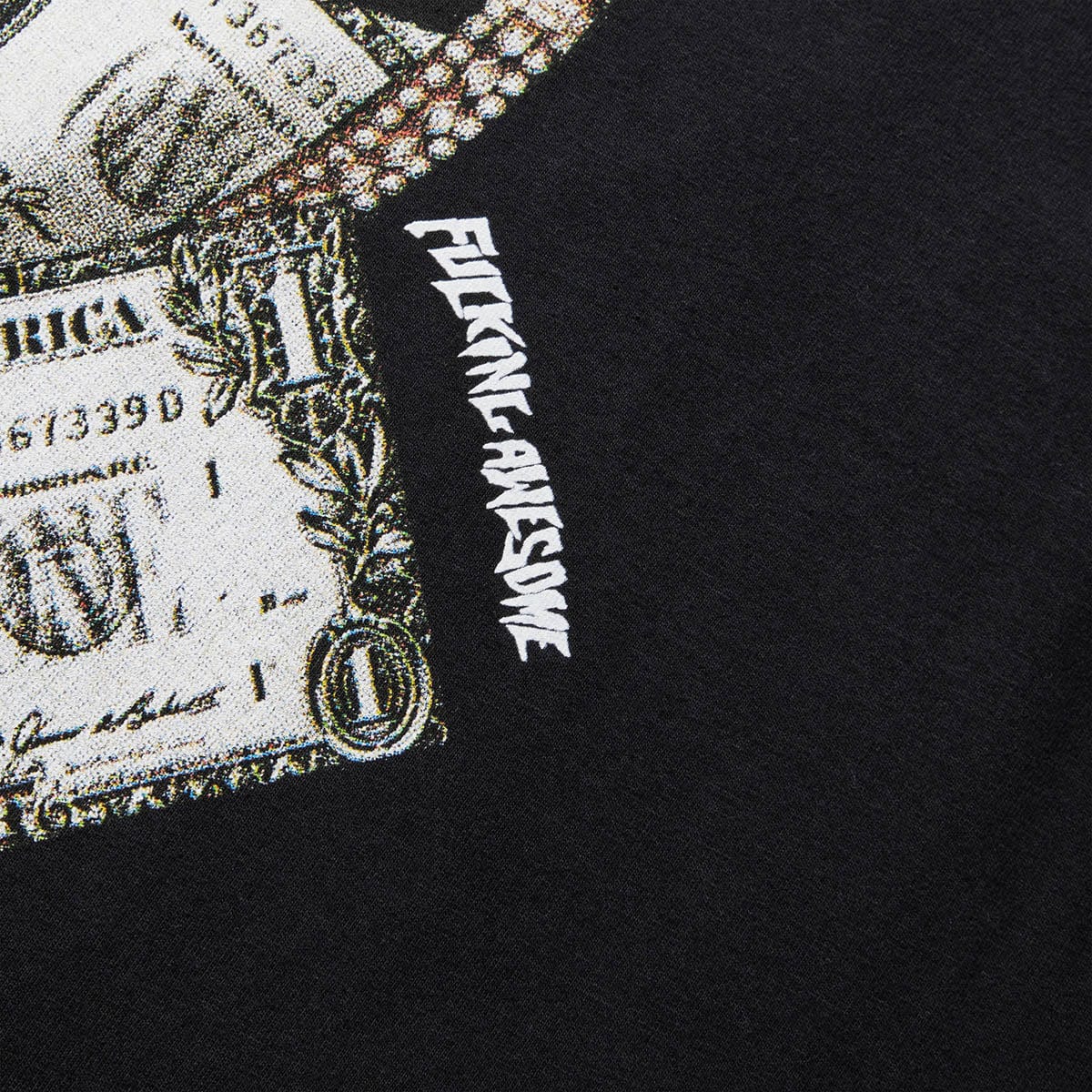 Fucking Awesome T-Shirts MONEY FACE LONGSLEEVE TEE