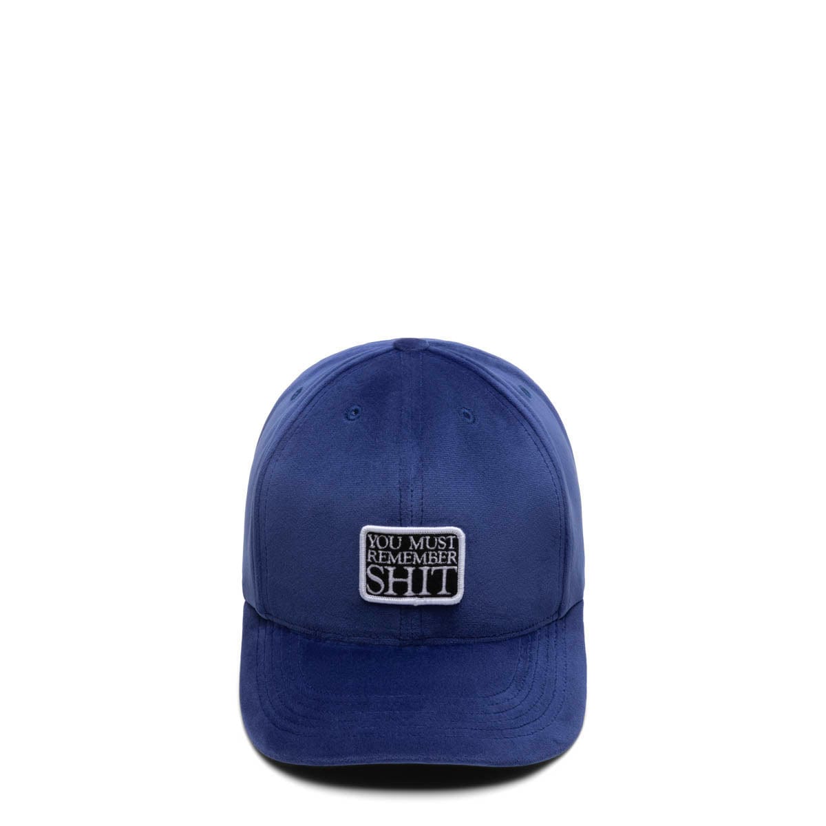 Fucking Awesome Headwear ROYAL / O/S REMEMBER SHIT VELVET SNAPBACK