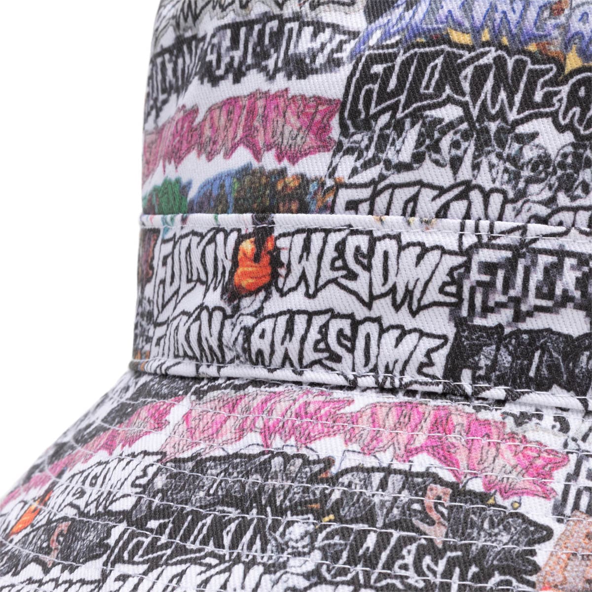 Supreme logo-print Bucket Hat SS22 - Black