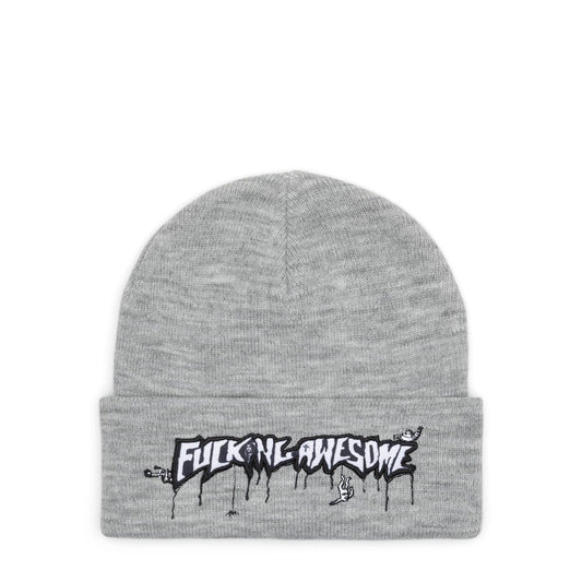 Fucking Awesome Headwear HEATHER GREY / O/S VIRGIN STAMP CUFF BEANIE