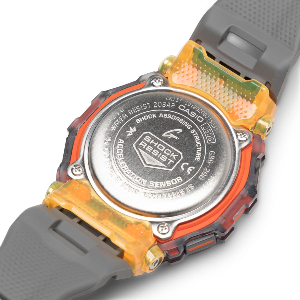 G-Shock Watches RED/GREY / O/S GBD200SM-1A5