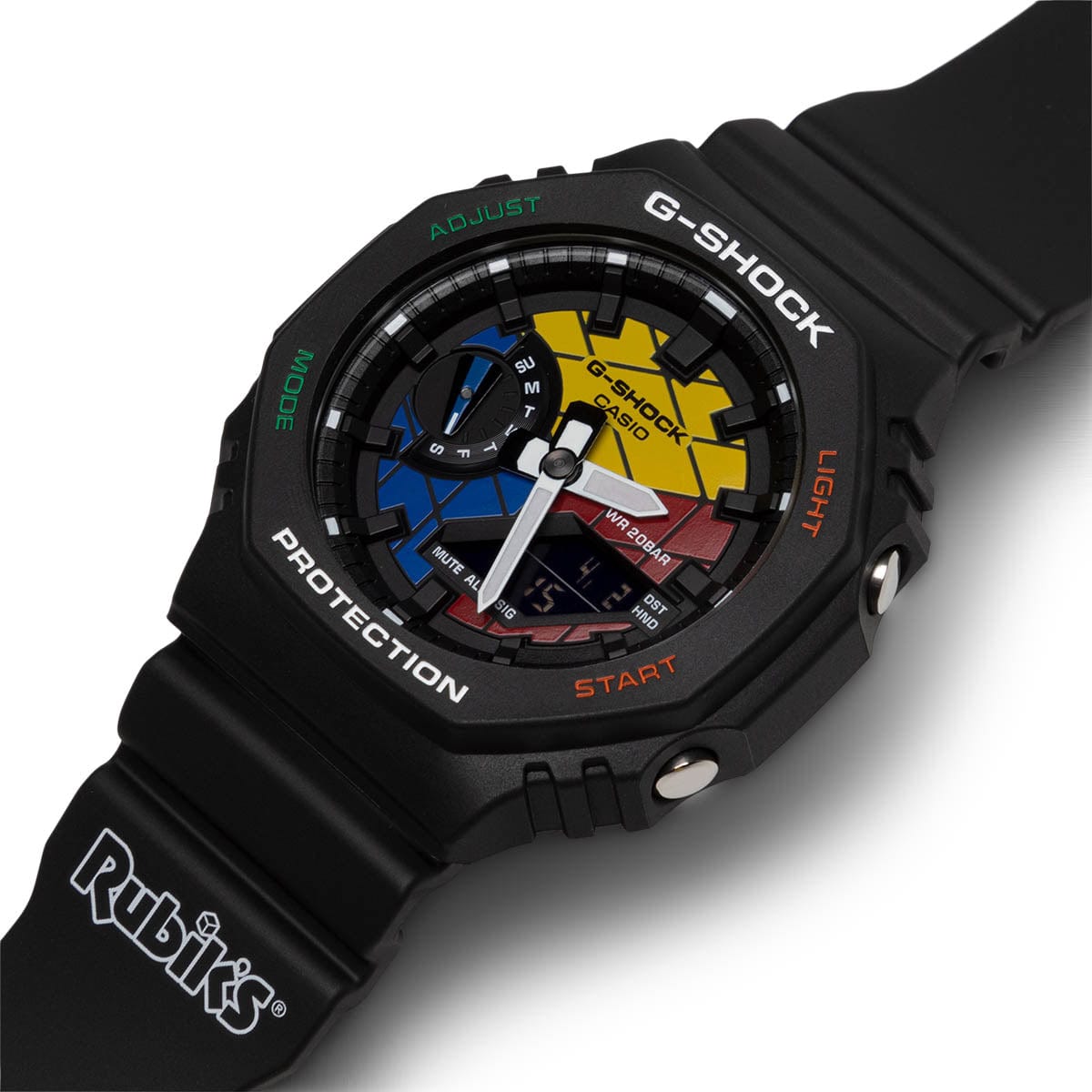 G-Shock Watches WHITE/BLACK/MULTI / O/S X RUBIKS GAE2100RC-1A
