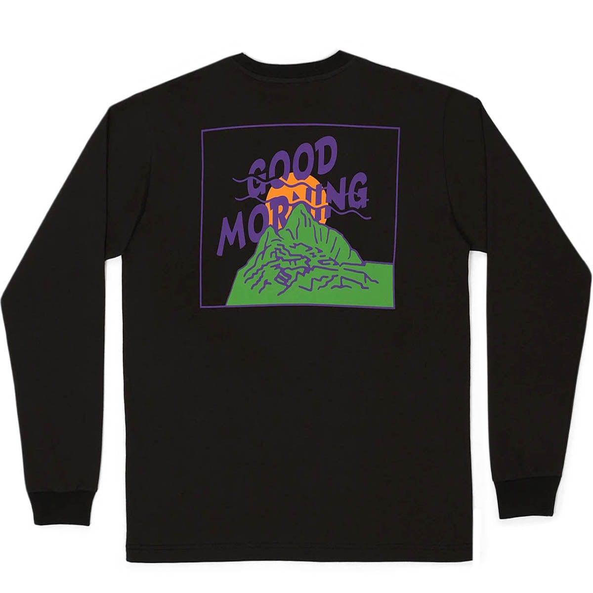 Good Morning Tapes T-Shirts MOUNTAIN LS TEE