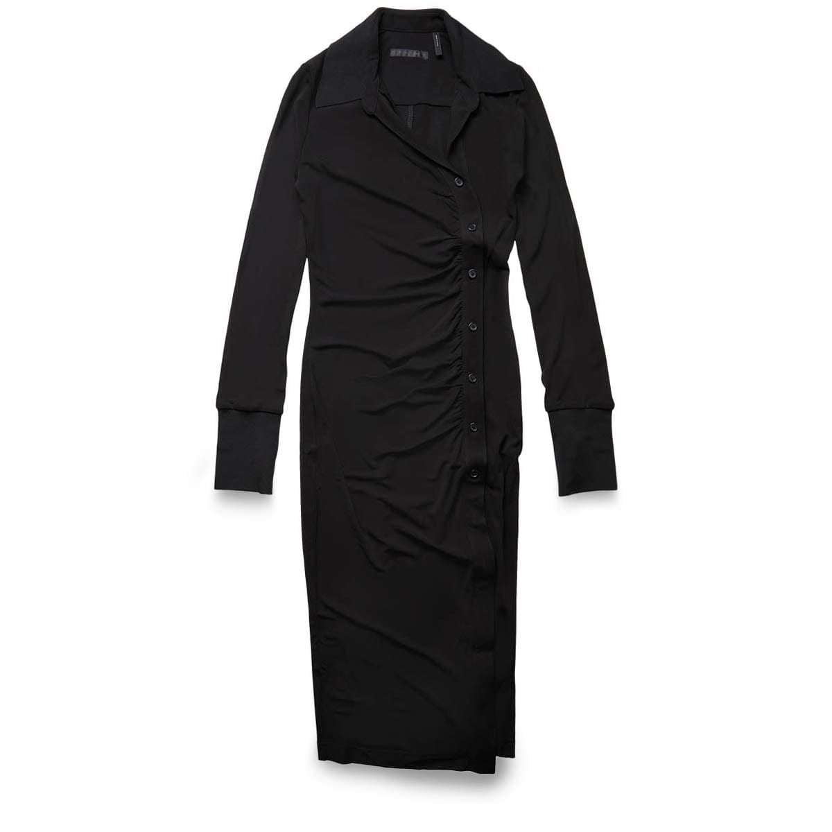 Helmut Lang Womens ASYMMETRIC SHIRT DRESS