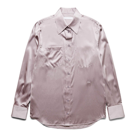 Helmut Lang Womens CORE SILK SHIRT.STR