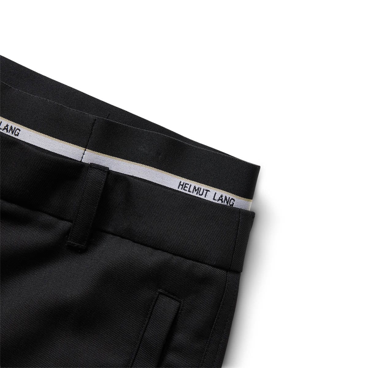 ELASTIC LOGO BAND PANTS BLACK - 001 | Bodega