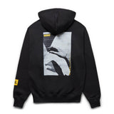 Helmut Lang Hoodies & Sweatshirts PHOTO HOODIE.BURNOUT