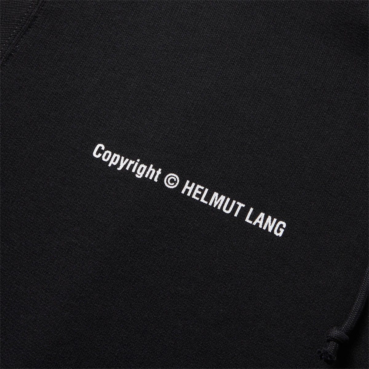 Helmut lang hot sale copyright hoodie