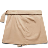 Helmut Lang Womens TRENCH SKIRT.COTTON