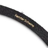 Hender Scheme Belts BLACK/AS / O/S SNAKE BELT