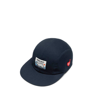 4 PANEL TWILL CAP NAVY | Bodega