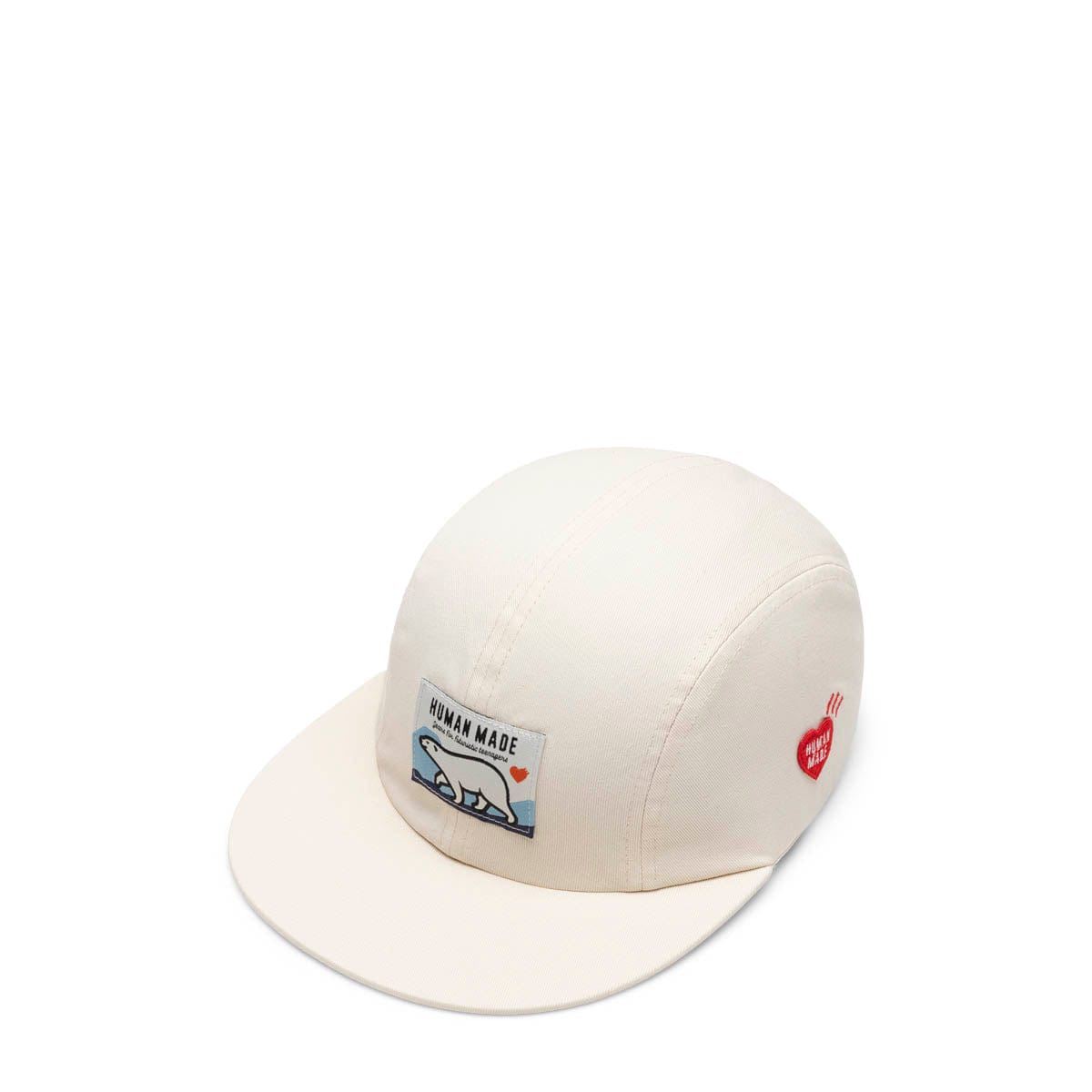 4 PANEL TWILL CAP WHITE | Bodega