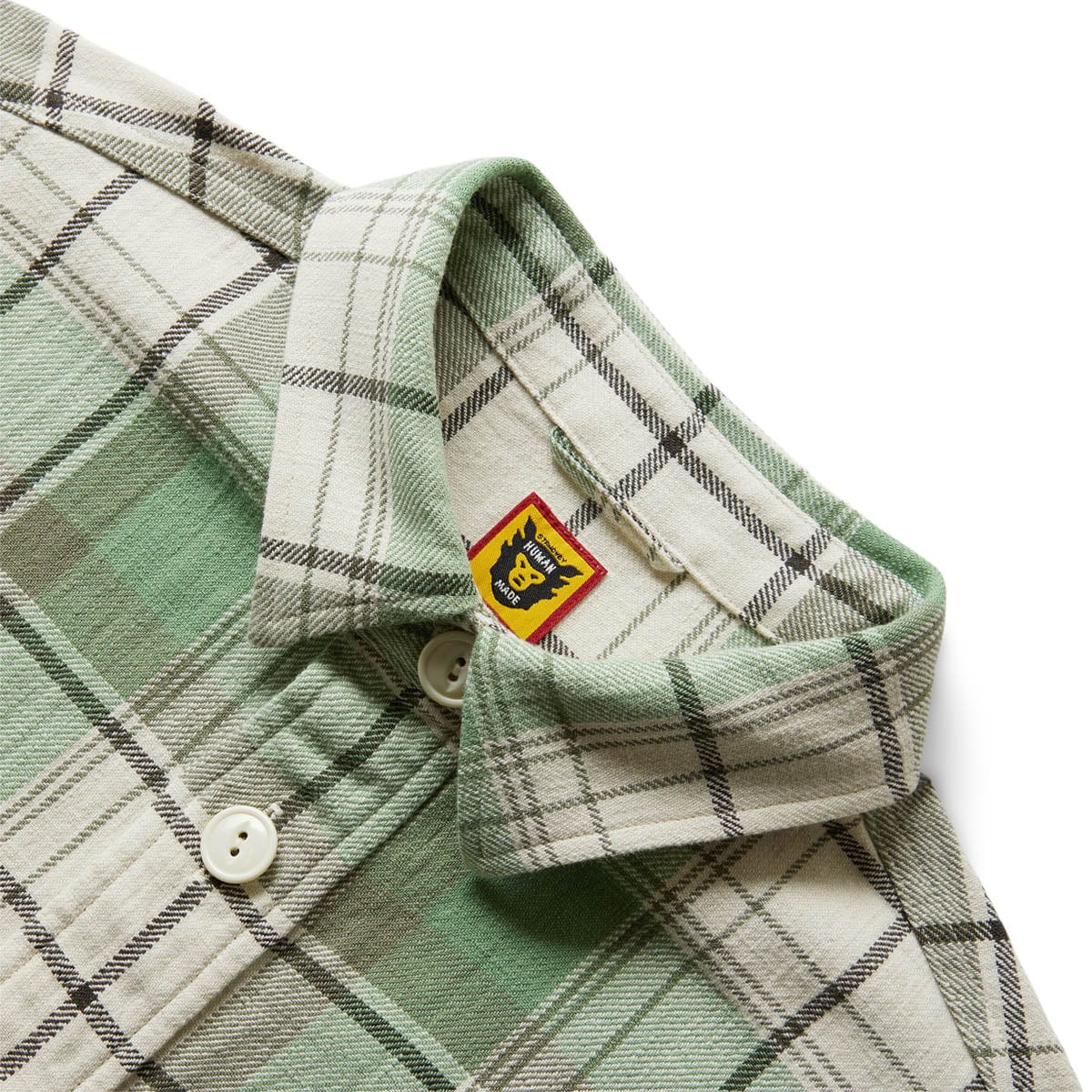 CHECKED OVERSHIRT GREEN | Bodega