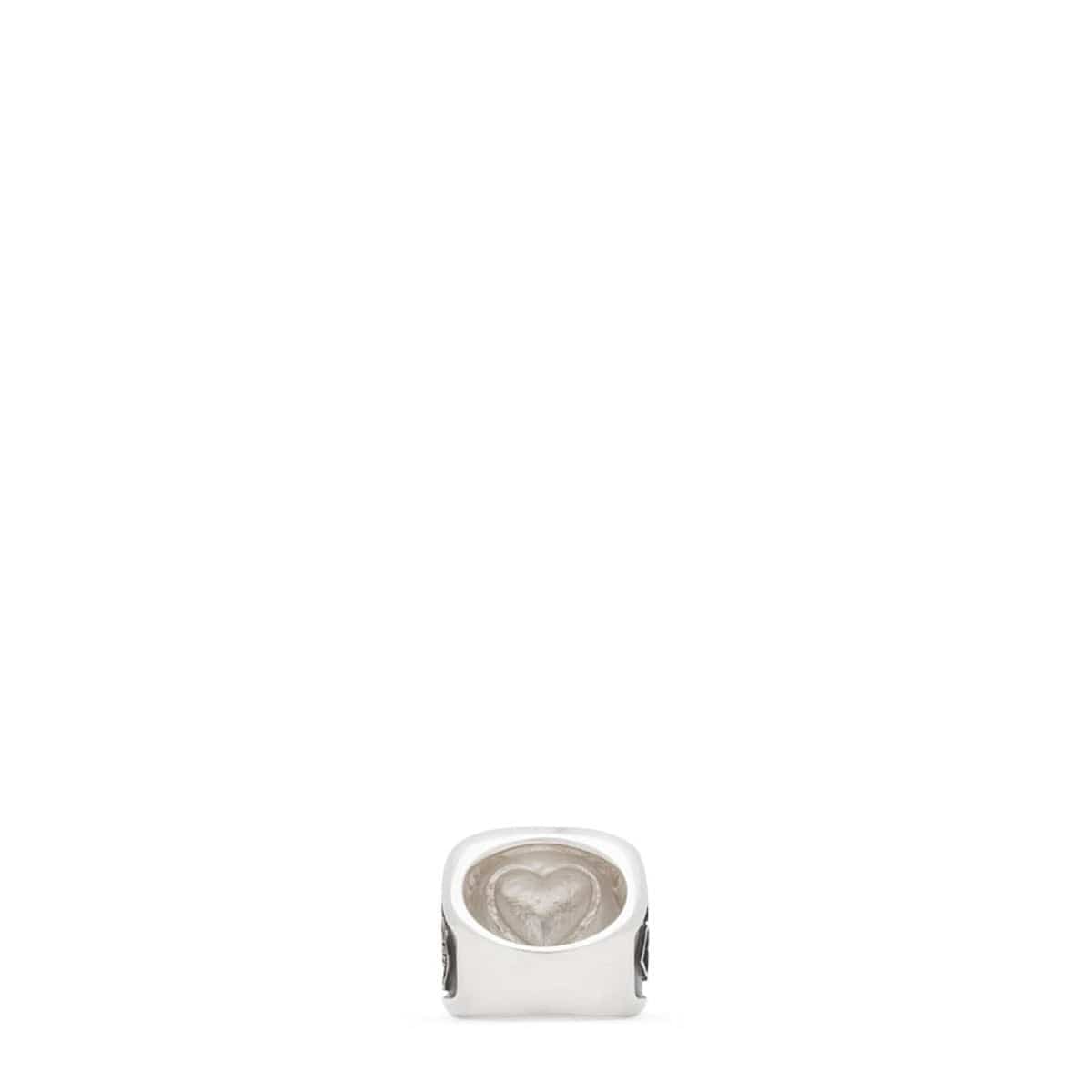 HEART COLLEGE RING Silver – Bodega