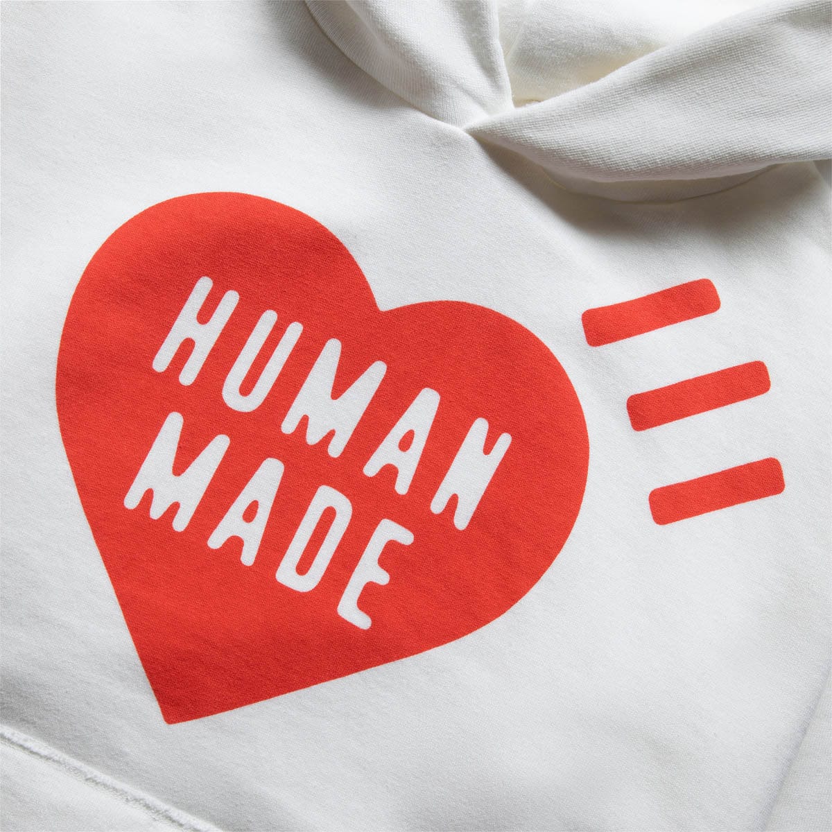 Human made red hoodie hot sale