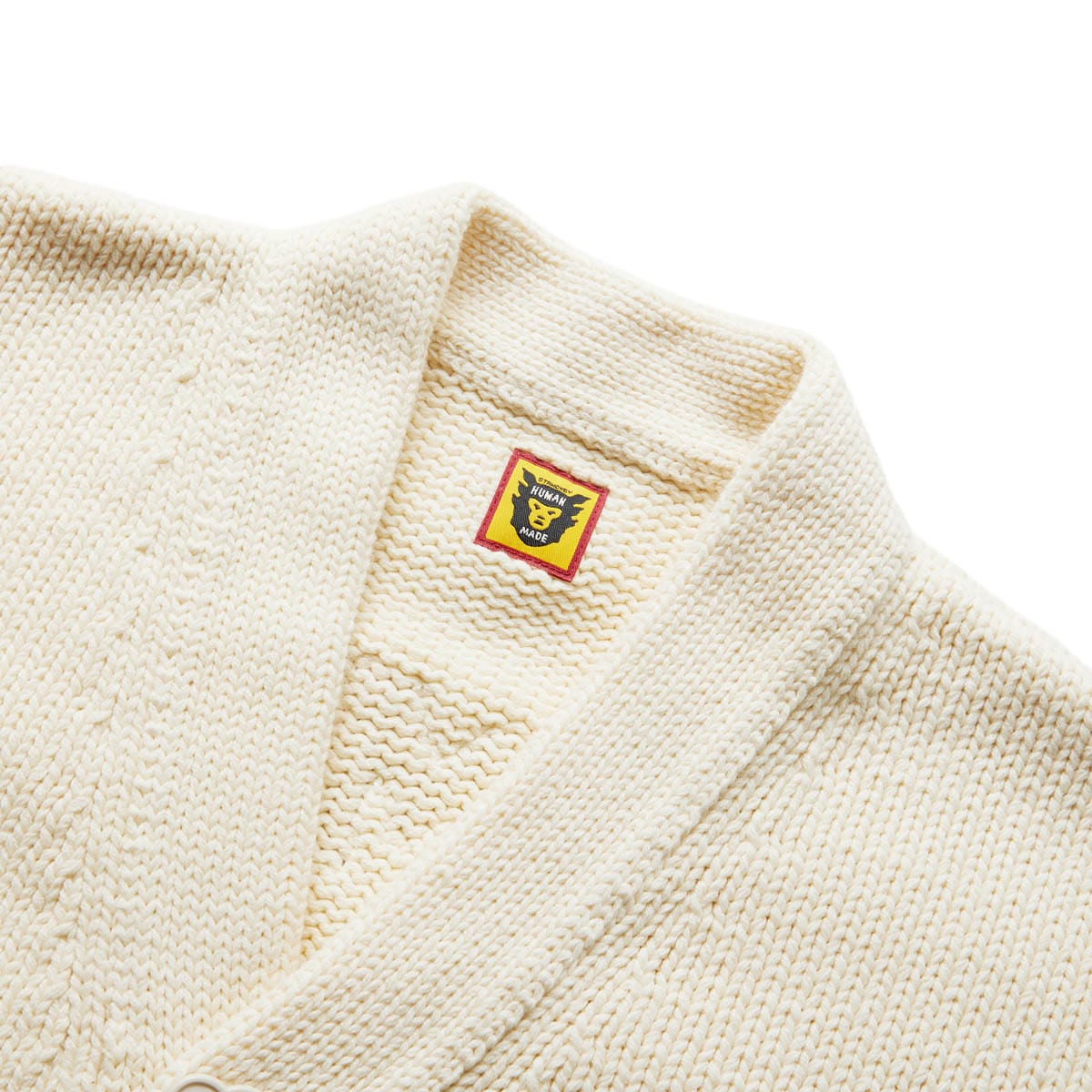 LOW GAUGE KNIT CARDIGAN WHITE | GmarShops