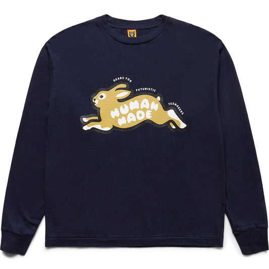 Human Made T-Shirts L/S T-SHIRT RABBIT