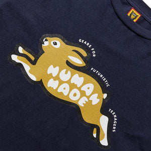 L/S T-SHIRT RABBIT NAVY | Bodega