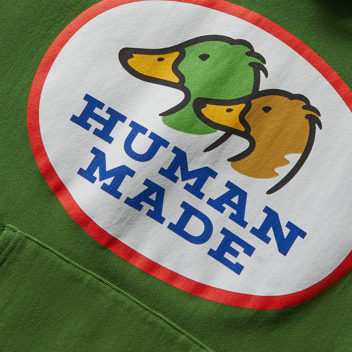 Green human made hoodie hot sale