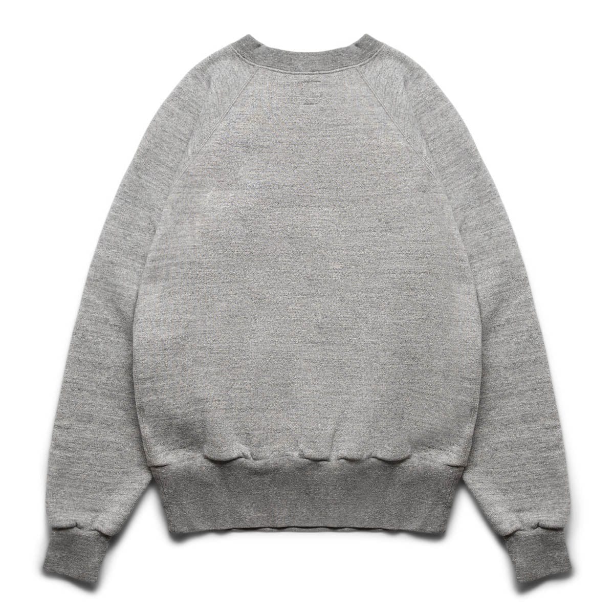 RAGLAN CREWNECK SWEATSHIRT Gray | Bodega