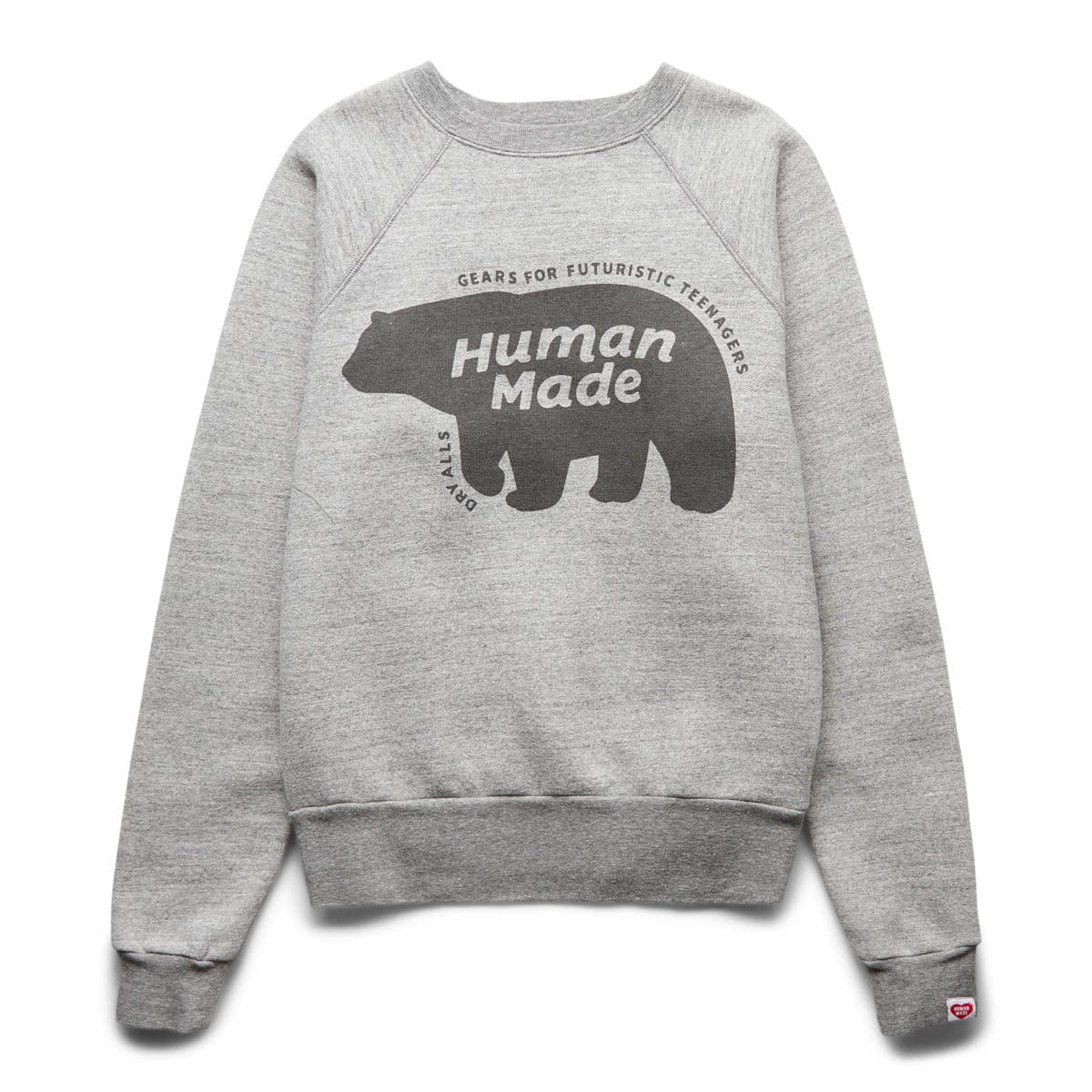 Human Made Hoodies & Sweatshirts RAGLAN CREWNECK SWEATSHIRT