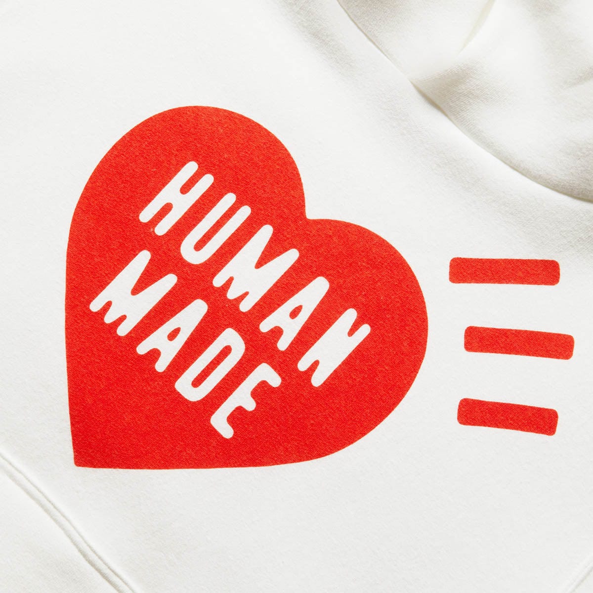 HEART LOGO HOODIE WHITE | Bodega