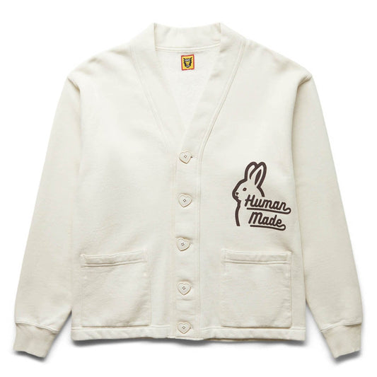 Human Made SWEATSHIRT CARDIGAN BEIGE