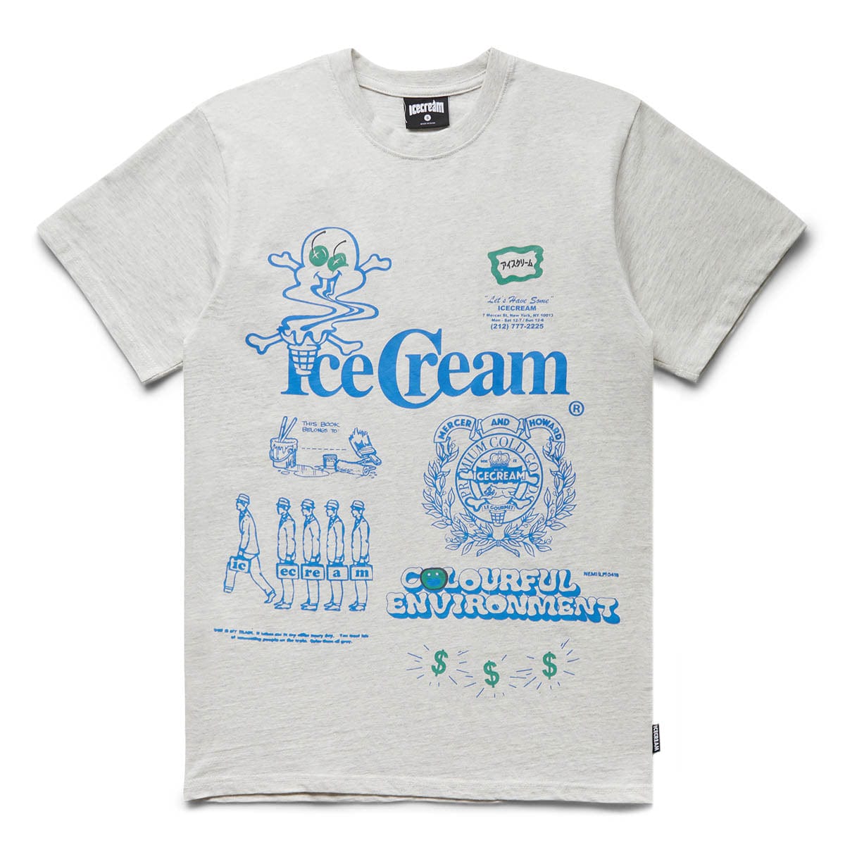 ICECREAM T-Shirts COLOURFUL SS TEE