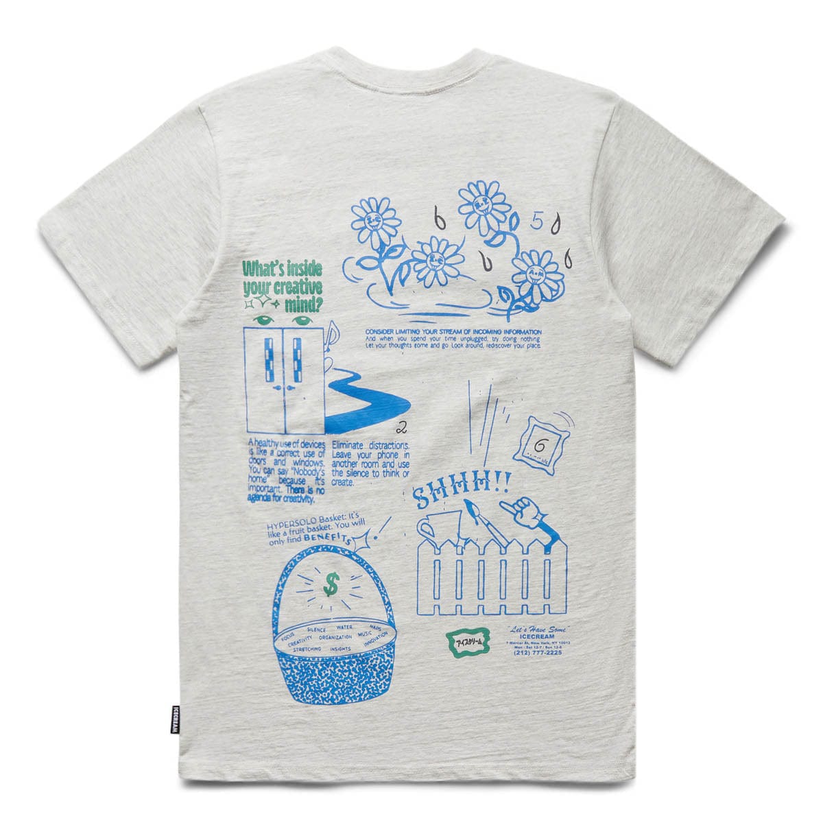 ICECREAM T-Shirts COLOURFUL SS TEE