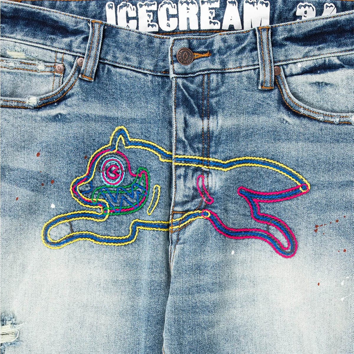 ICECREAM Bottoms CREME JEAN