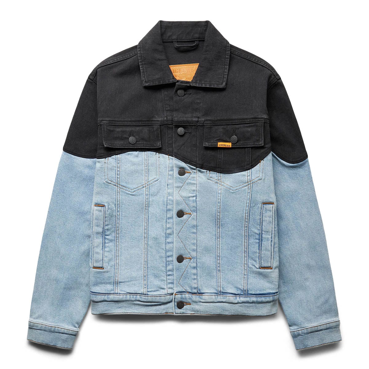 Icecream x Vandy All Over Denim Jacket Jacquard Indigo / M