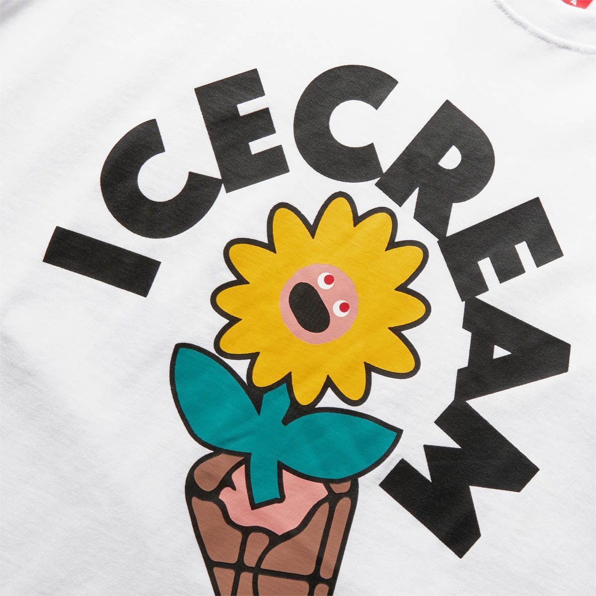 ICECREAM T-Shirts FLORAL SHORT SLEEVE T-SHIRT