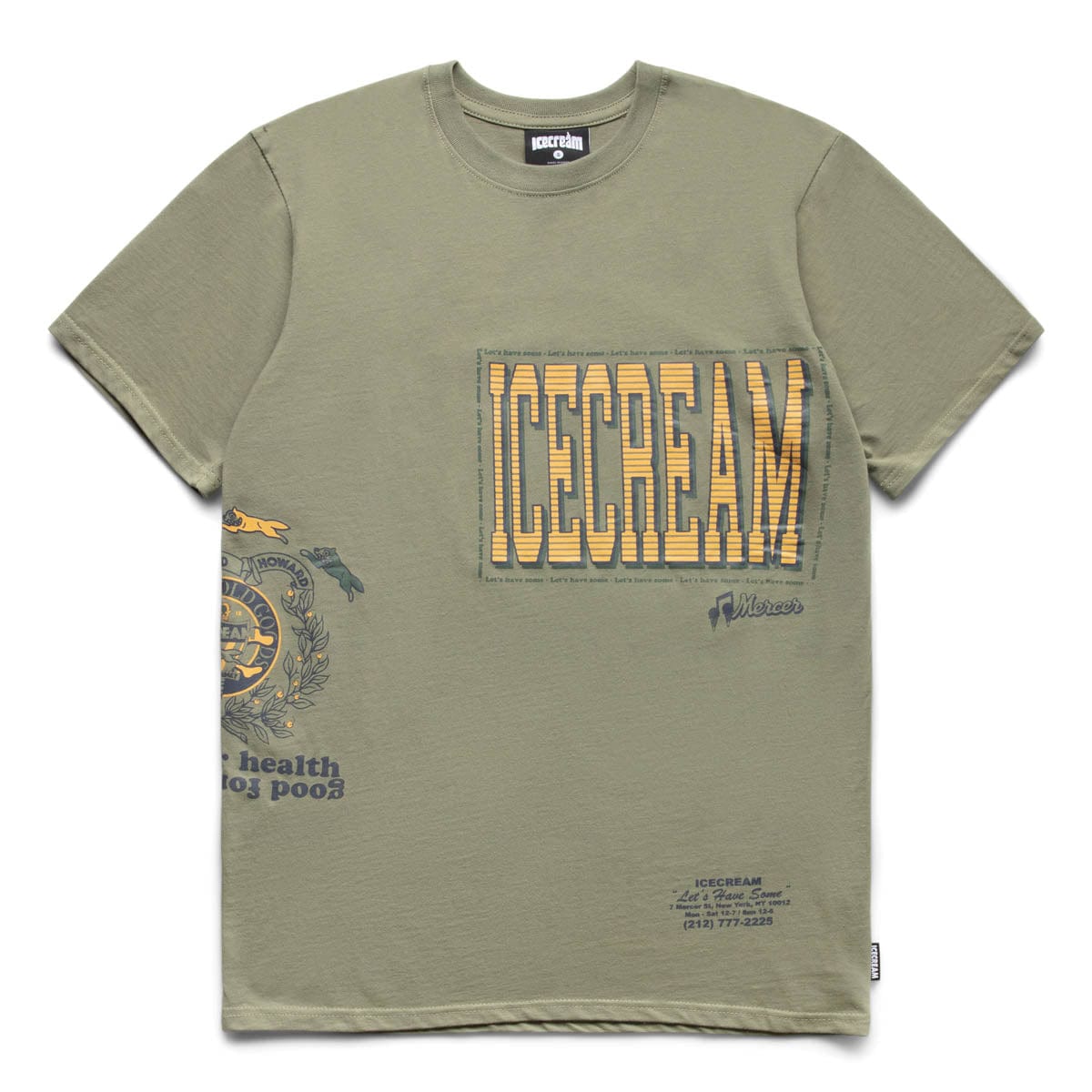 ICECREAM T-Shirts MERCER SS KNIT