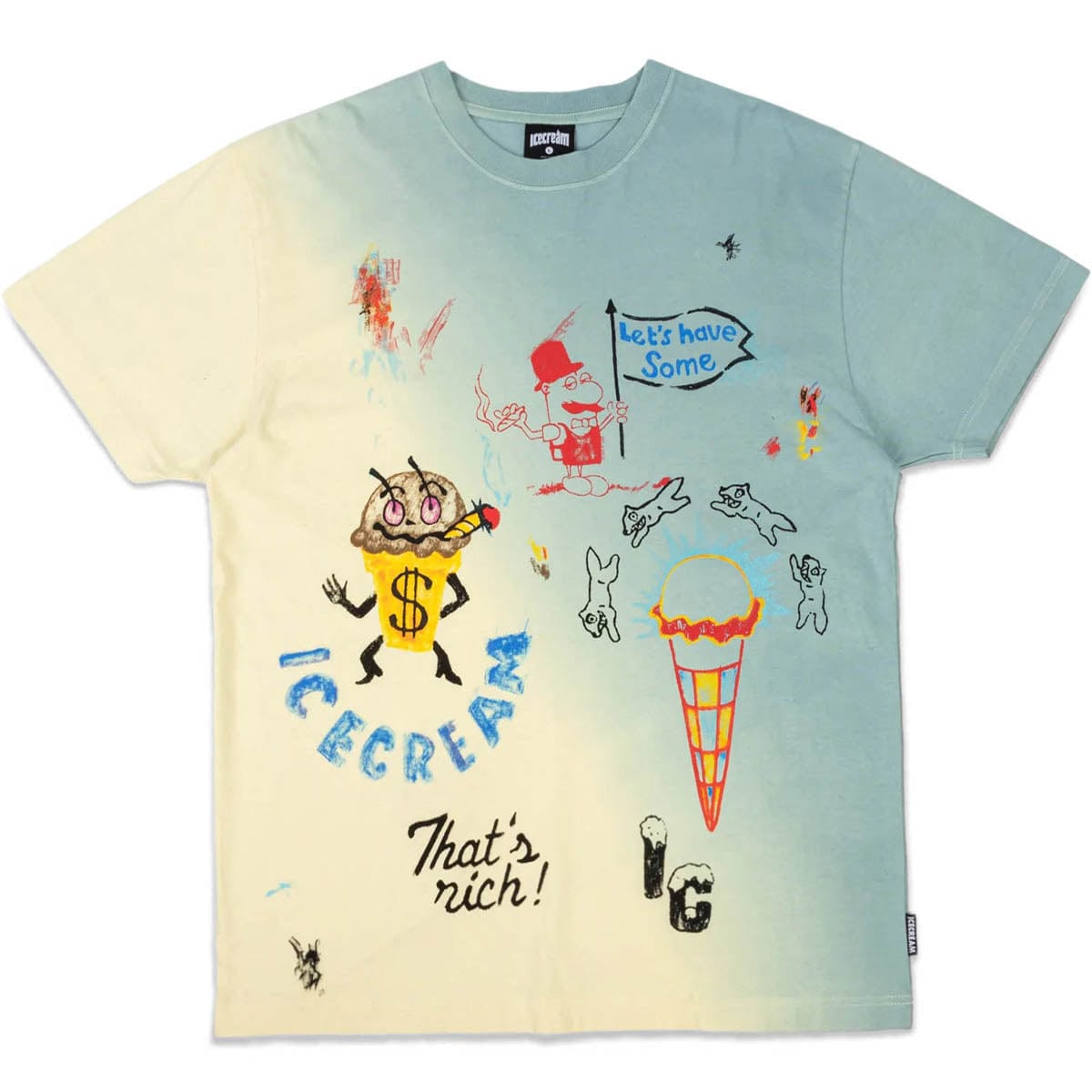 ICECREAM T-Shirts MOUNT DRAWMORE SS KNIT