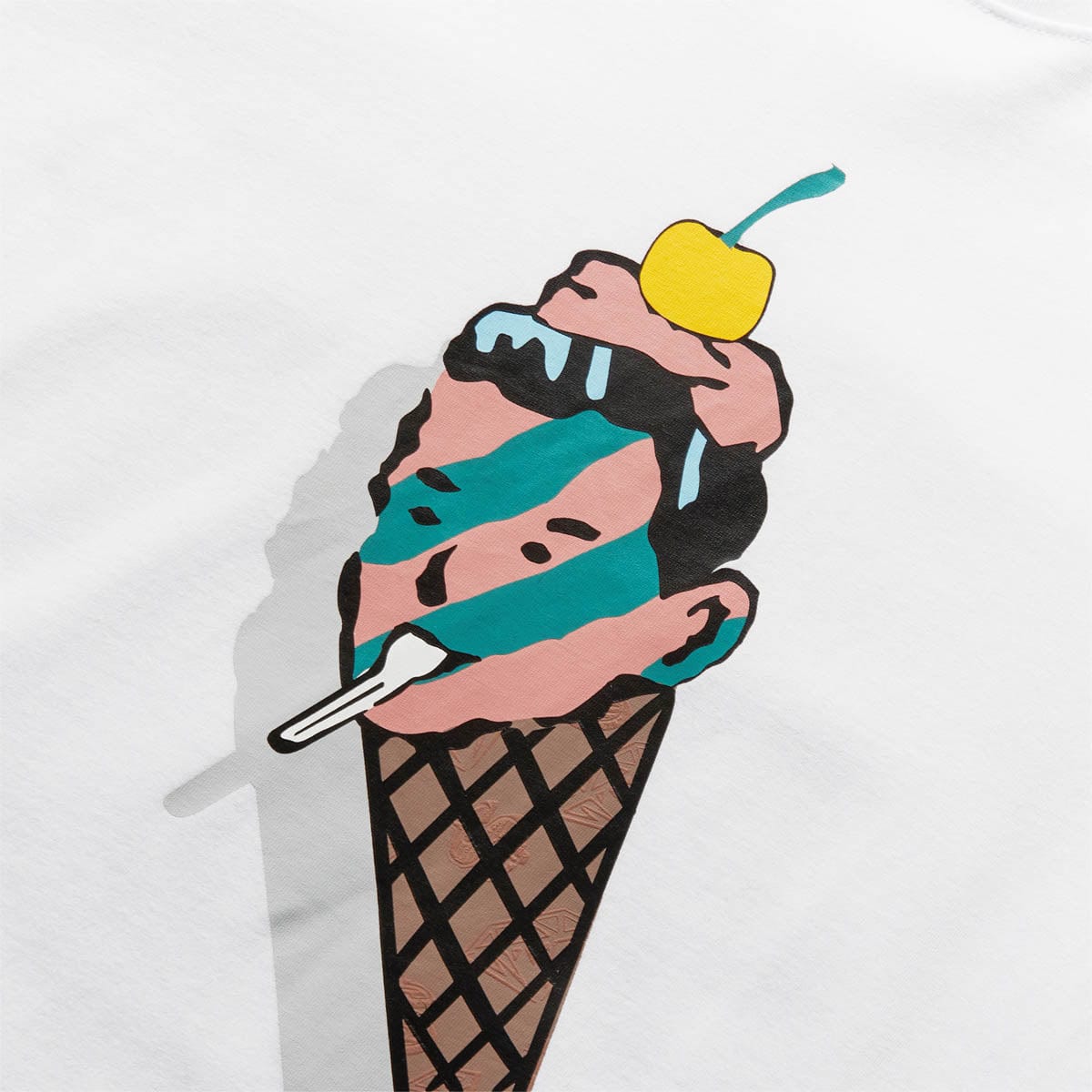 ICECREAM T-Shirts SPOON SHORT SLEEVE T-SHIRT