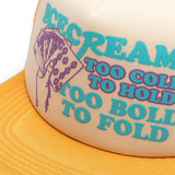 ICECREAM Headwear GOLD / O/S TOO COLD TRUCKER HAT