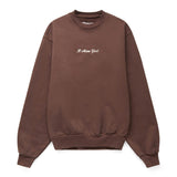 Bueno Hoodies & Sweatshirts EMBROIDERY SCRIPT LOGO CREWNECK SWEATER