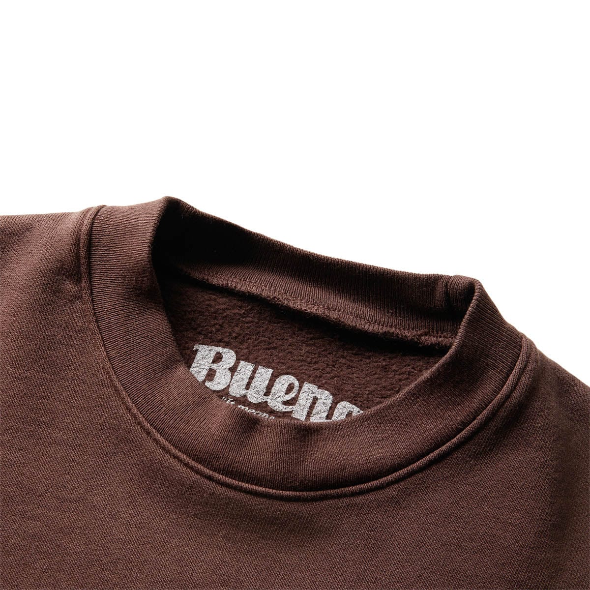 Bueno Hoodies & Sweatshirts EMBROIDERY SCRIPT LOGO CREWNECK SWEATER