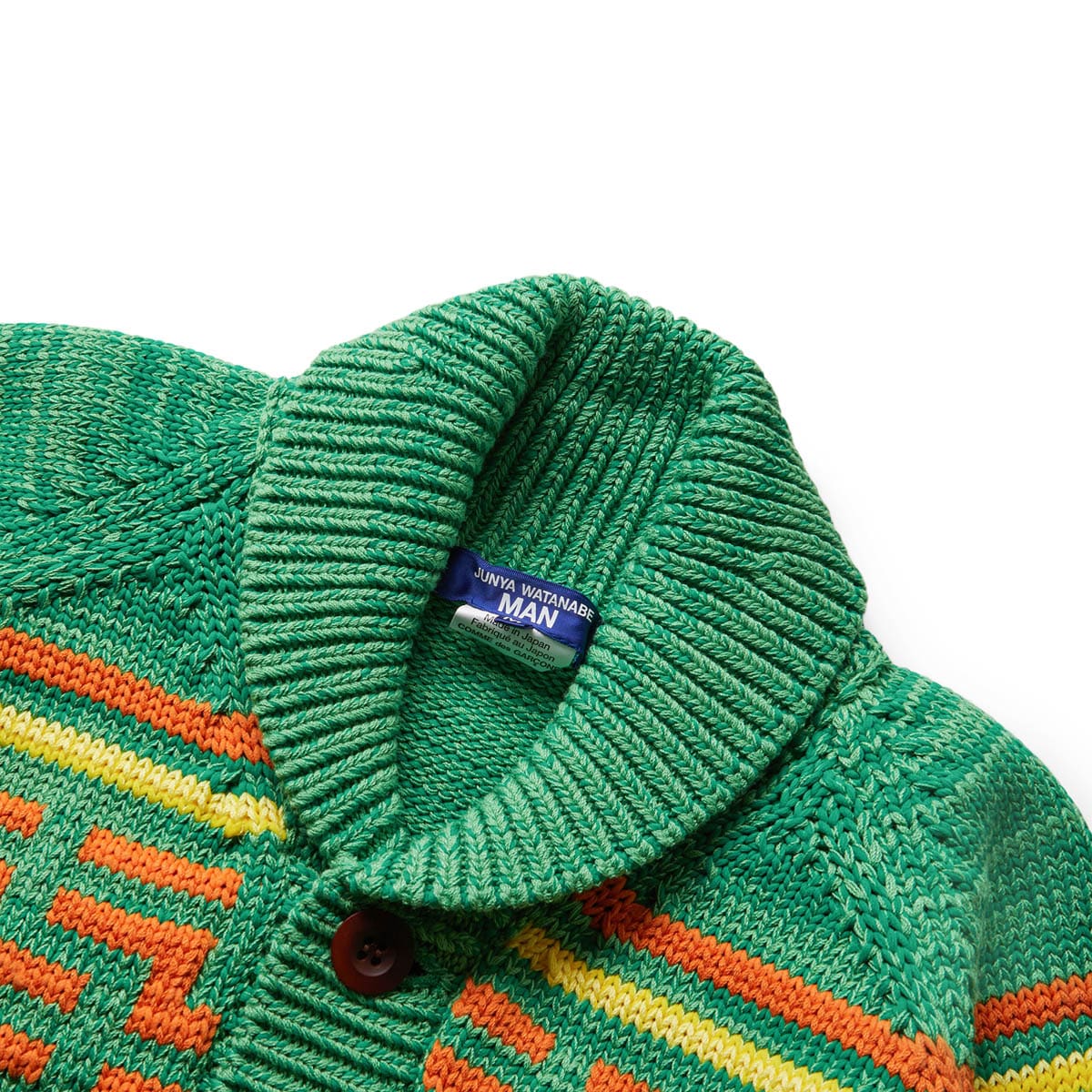 KAPITAL 5G patterned-intarsia jumper - Green