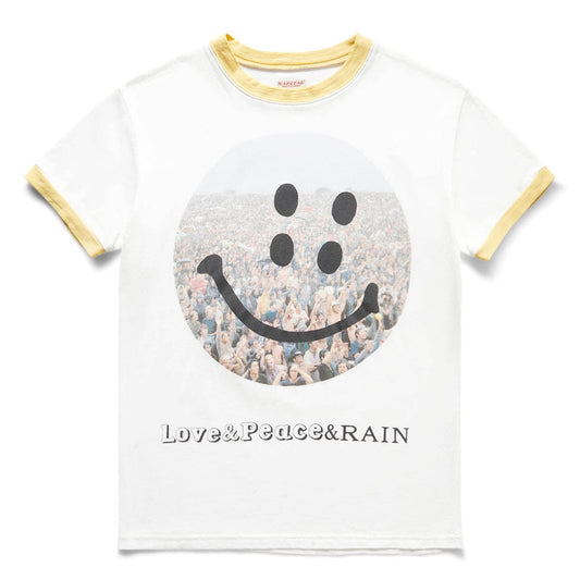 Kapital T-Shirts 20/-JERSEY RINGER (RAIN FES SMILE)