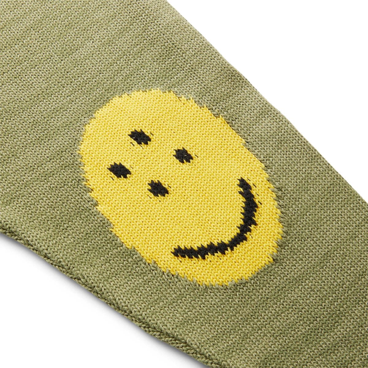Kapital Knitwear 5G COTTON KNIT RAINBOWY PATCH CREW SWEATER