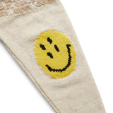 Kapital Knitwear 5G WOOL NORDIC SMILIE PATCH RAGLAN SWEATER