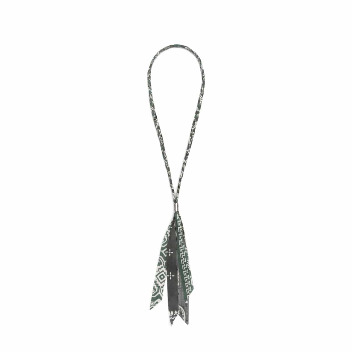 Kapital Jewelry KHAKI / O/S BANDANA FRINGE NECKLACE