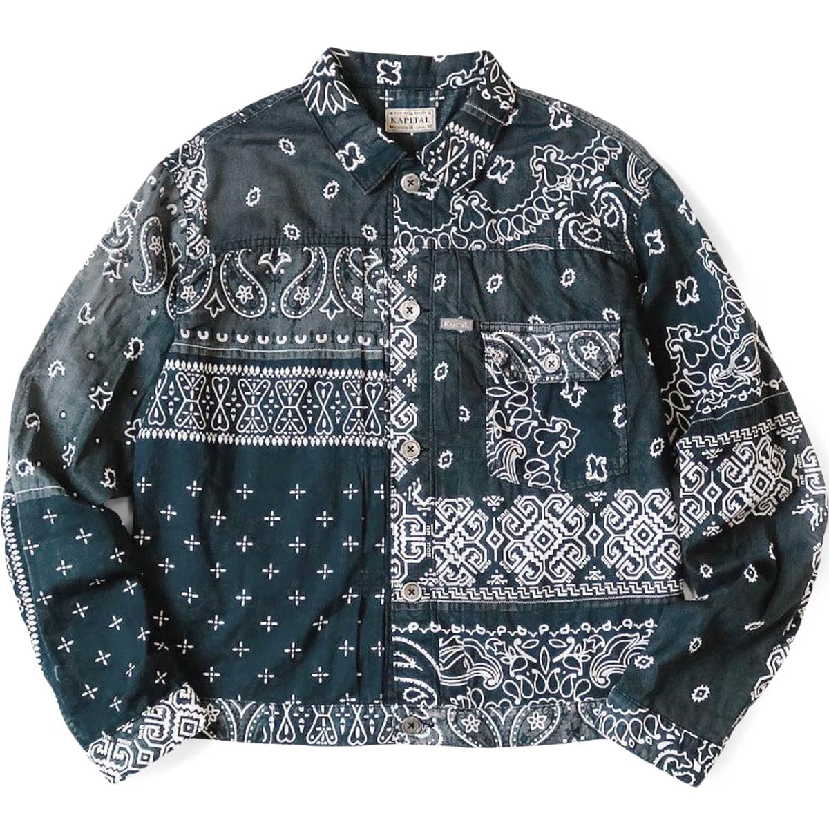 Kapital Outerwear BANDANA PATCHWORK 1ST JACKET