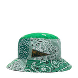 Kapital Headwear GREEN / O/S BANDANA PATCHWORK BUCKET HAT