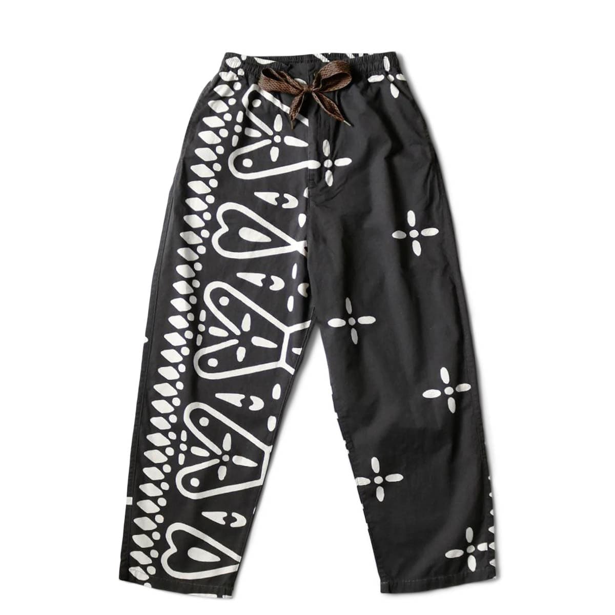 COMBED BURBERRY HUMONGO CROSS EASY PANTS BLACK | Bodega