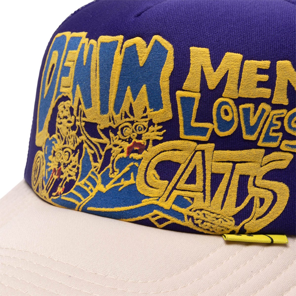 新品ショップ KAPITAL DENIM MEN LOVES CATS キャップ - 帽子